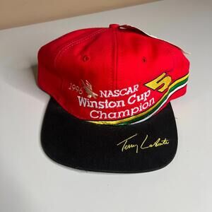 Vintage 1996 Terry Labonte NASCAR Winston Cup Champion Hat Kellogg’s Corn Flakes